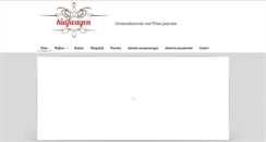 Desktop Screenshot of huifwagen.be